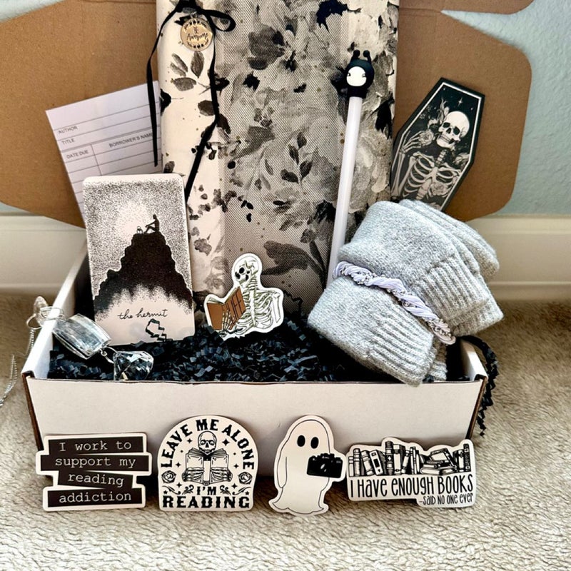 Black and White *themed* Blind Date with a Book Box