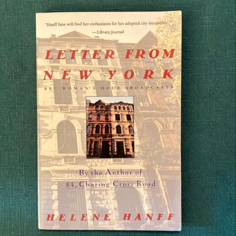 Letter from New York