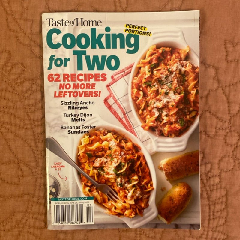 Taste of Home Cooking for Two