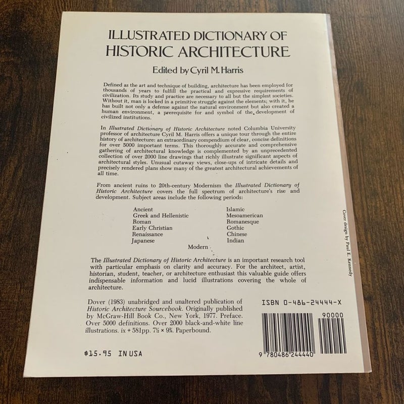 Illustrated Dictionary of Historic Architecture