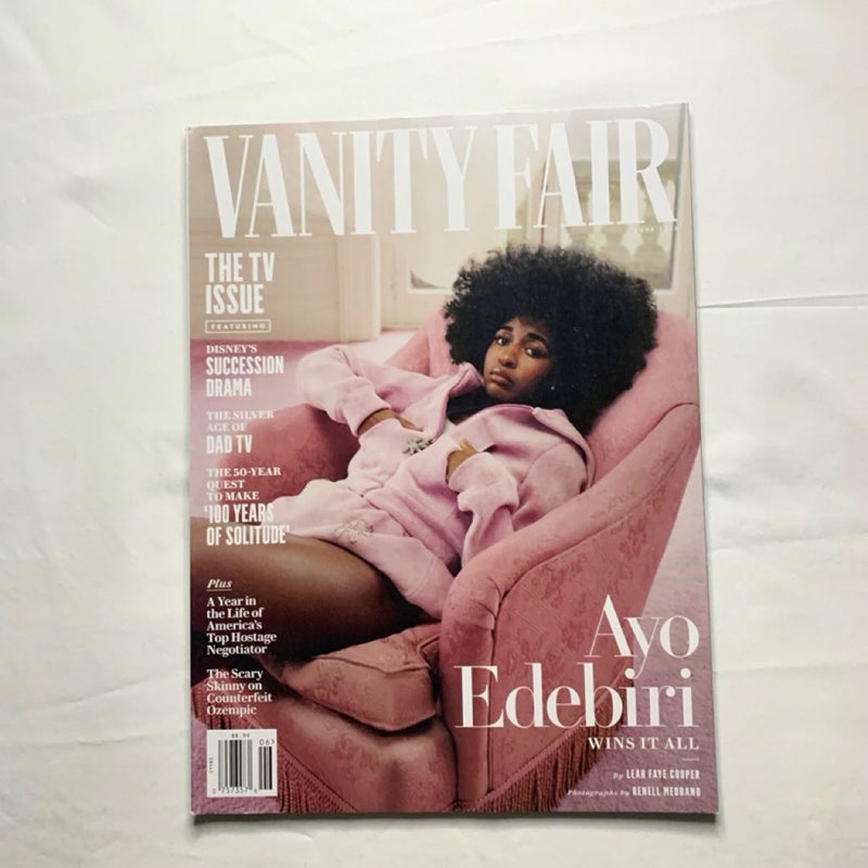 Vanity Fair Ayo Edebiri “Wins It All” Issue June 2024 Magazine