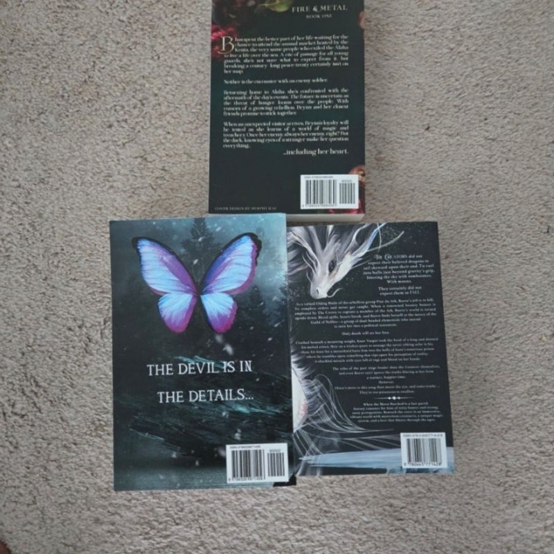 Indie out of print booktok bestseller adult fantasy romance collectible books