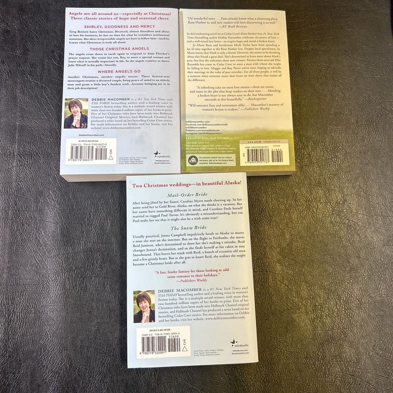 Debbie Macomber 3 paperback bundle 