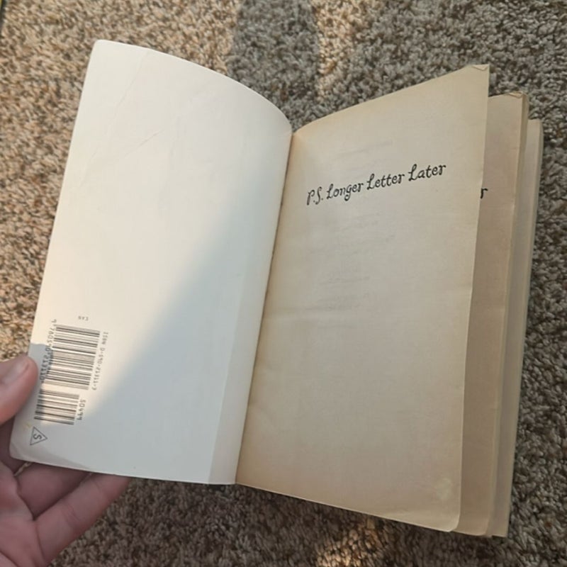 Scholastic Kids Book - P.S. Longer Letter Later