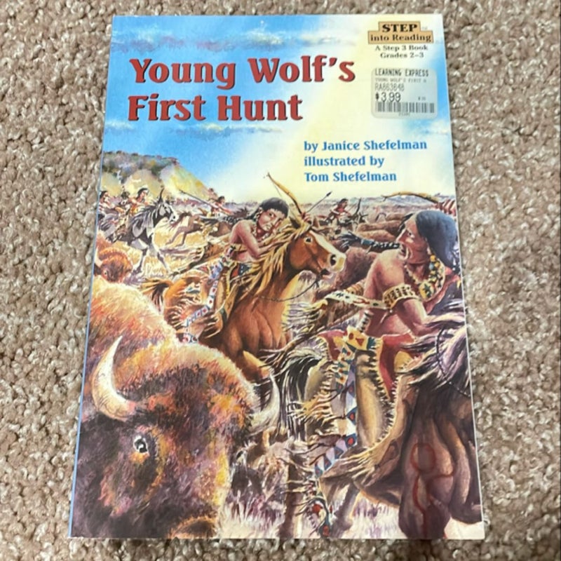 Young Wolf's First Hunt