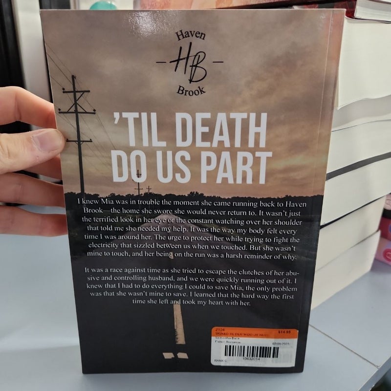 'Til Death Do Us Part *signed*