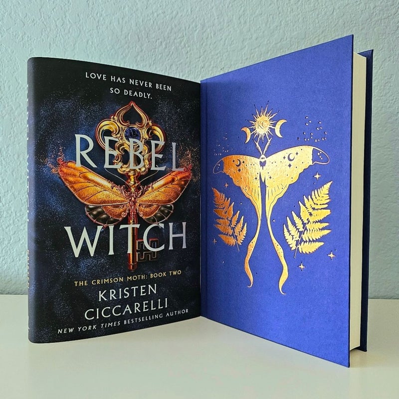 Rebel Witch (Crimson Moth Book 2) by Kristen Ciccarelli Barnes & Noble Exclusive