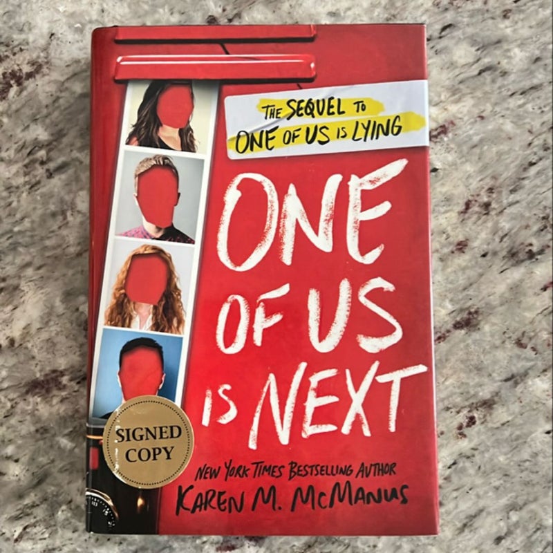 One of Us Is Next (Signed Copy)