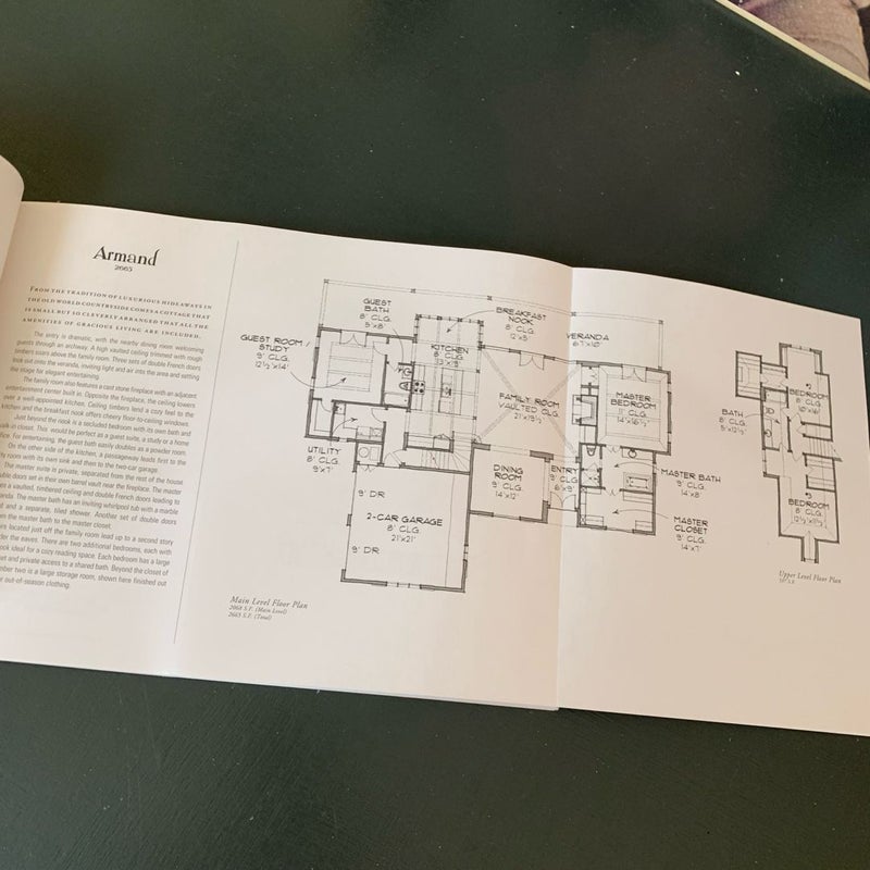 Cottages Floor Plans Book