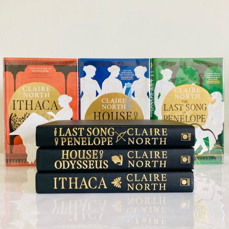 Songs of Penelope Trilogy: Ithaca, House of Odysseus & The Last Song of Penelope GOLDSBORO SIGNED FIRST EDITIONS 