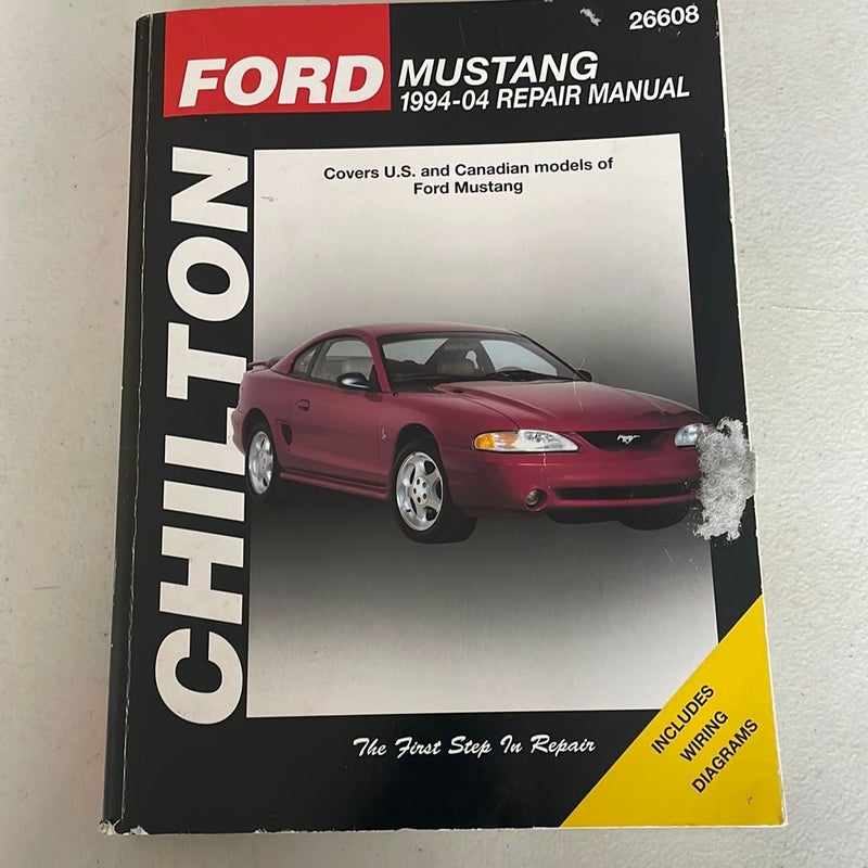 Ford Mustang 1994-04 Repair Manual