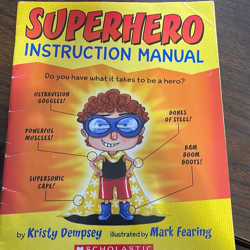 SUPERHERO INSTRUCTION MANUAL 