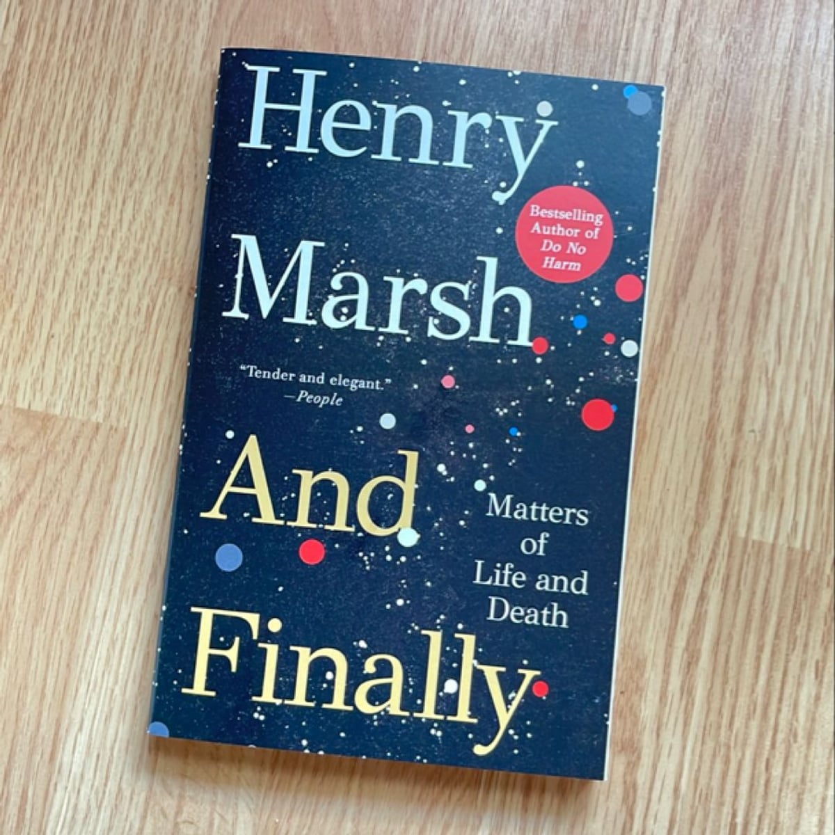 And Finally by Henry Marsh