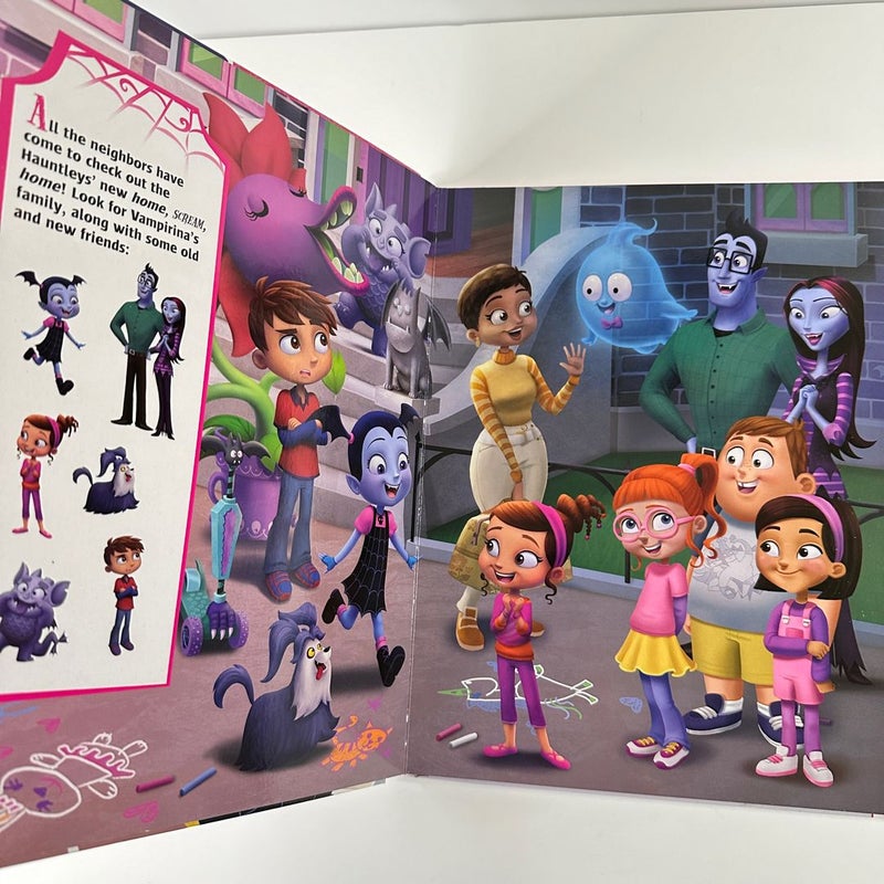 Disney Vampirina First Look and Find Book (Board Book)