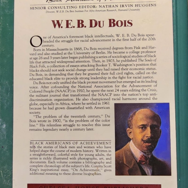 Mark Stafford
W.E.B. Dubois (Black Americans of Achievement)