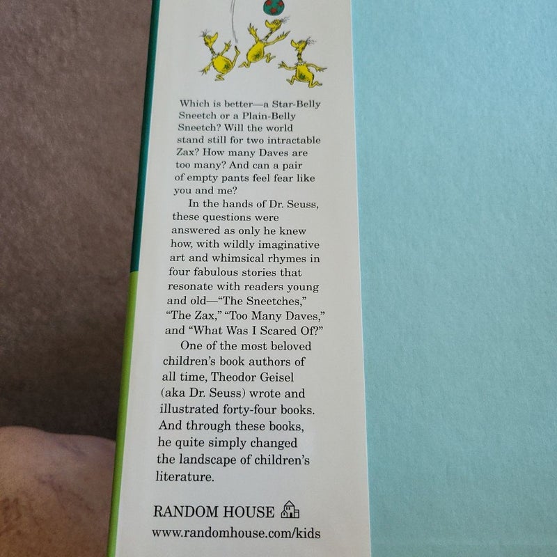 The Sneetches & Other Stories Kohl's Cares for Kids Hardcover Book


