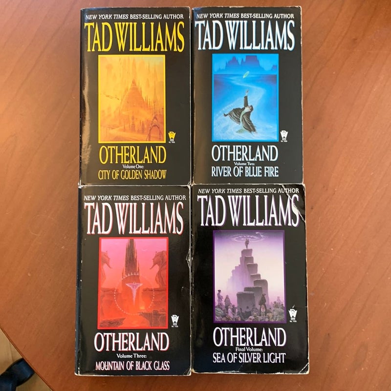 The Otherland Series Books 1-4: City of Golden Shadow, River of Blue Fire, Mountain of Black Glass, Sea of Silver Light