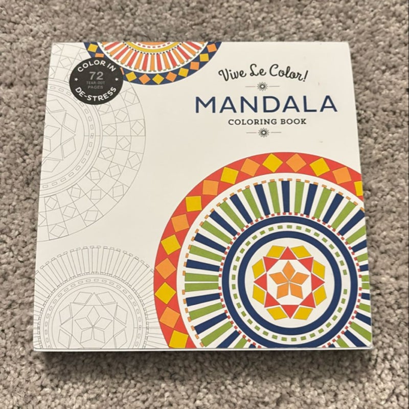 Vive le Color! Mandala (Adult Coloring Book)