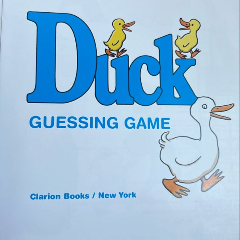 Q Is for Duck