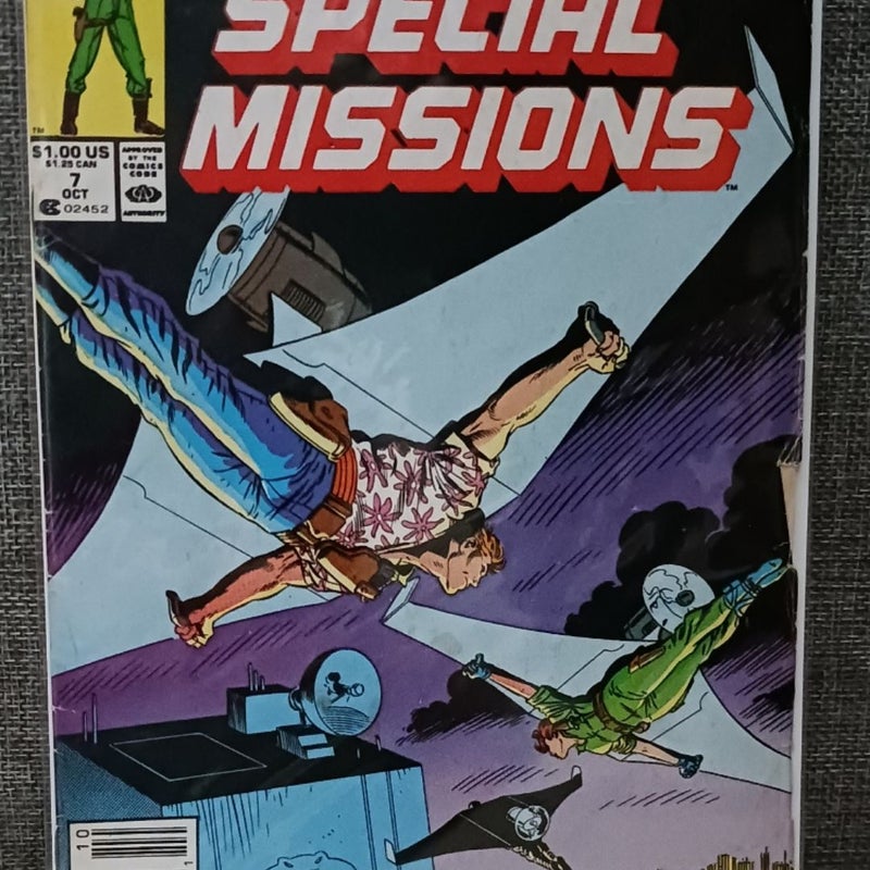 Lot of 8 Comic Books: GI Joe Special Missions #7-13