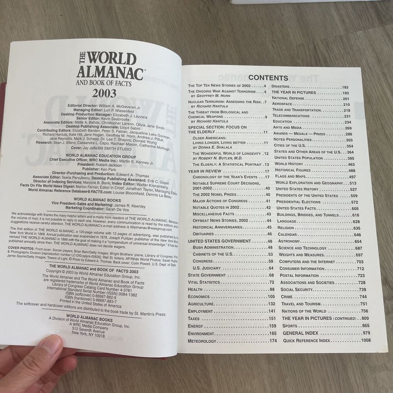 The world almanac and book of facts