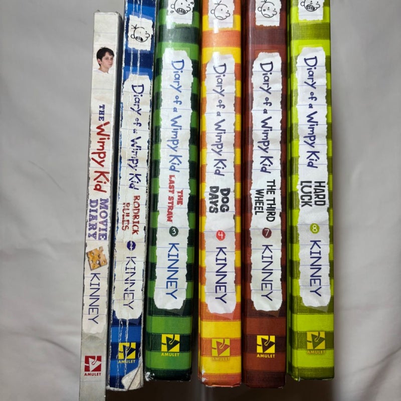 Mixed Diary of a Wimpy Kid Lot