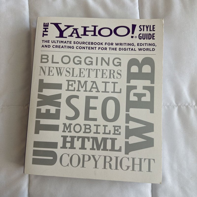 The Yahoo! Style Guide