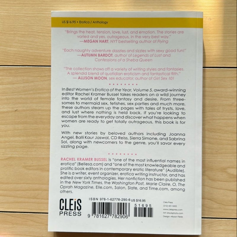 Best Women's Erotica of the Year, Volume 5