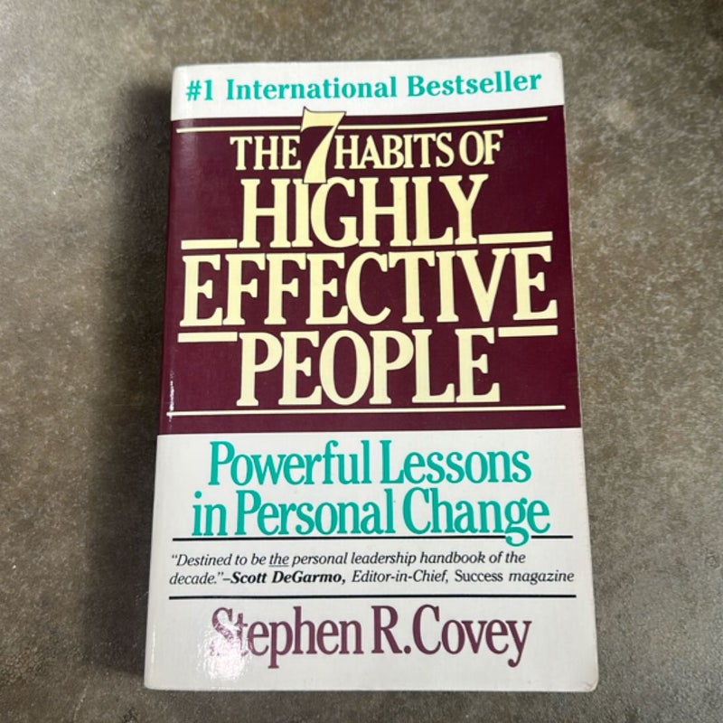The Seven Habits of Highly Effective People