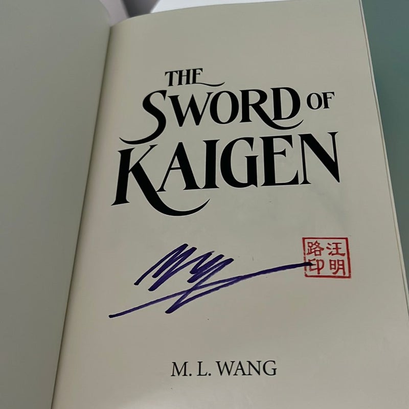The Sword of Kaigen by M. L. Wang, Hardcover Pangobooks