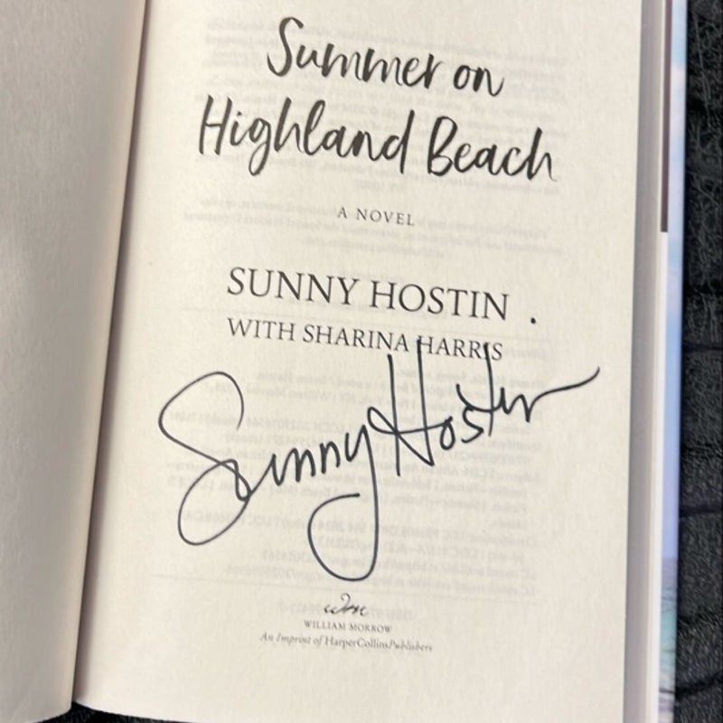 Summer on Highland Beach Signed !!!! 2024 1st Edition