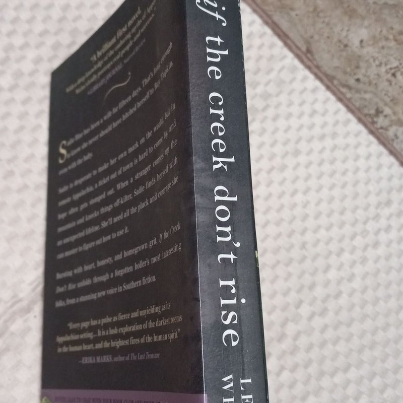 If the Creek Don't Rise by Leah Weiss, Paperback Pangobooks