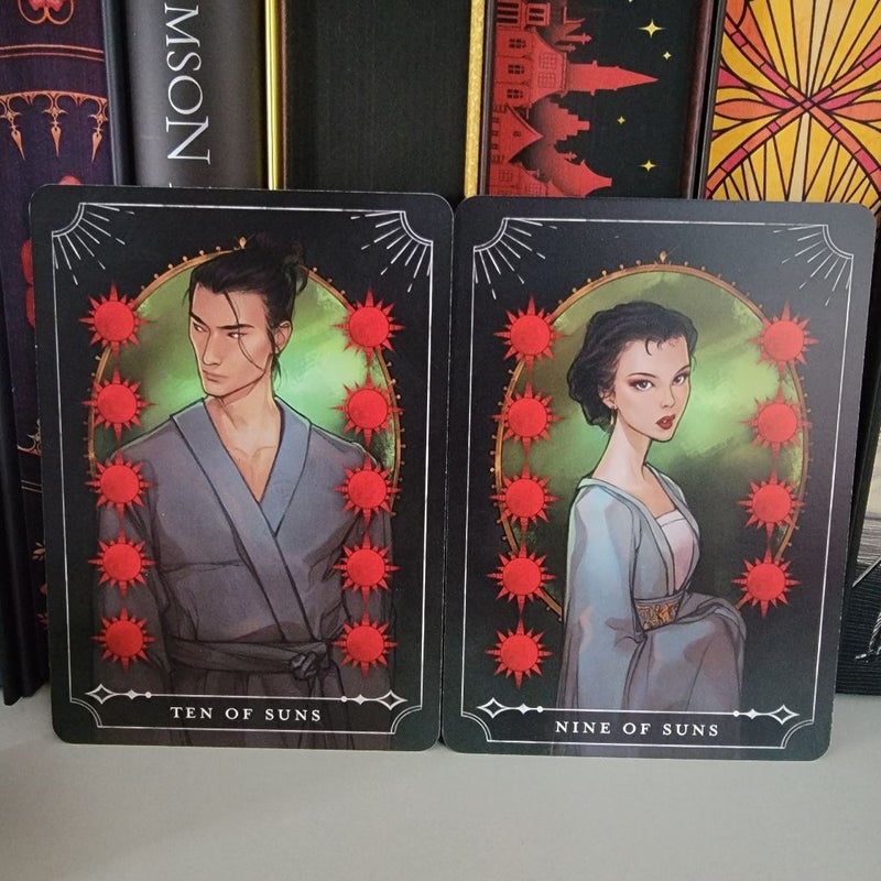 Fairyloot The Girl with No Reflection Tarot Cards 