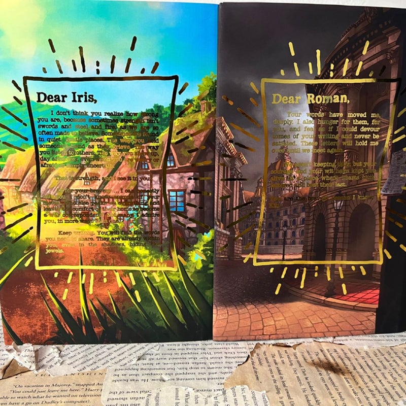 Divine Rivals and Ruthless Vows SPED from acrylipics