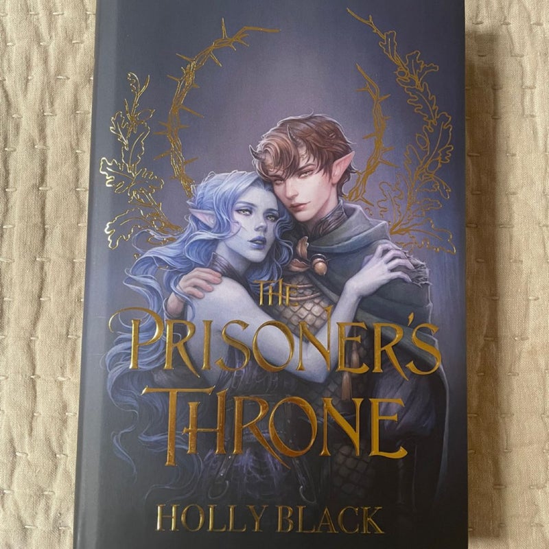 Fairyloot -  The Prisoner’s Throne by Holly Black - MISPRINT