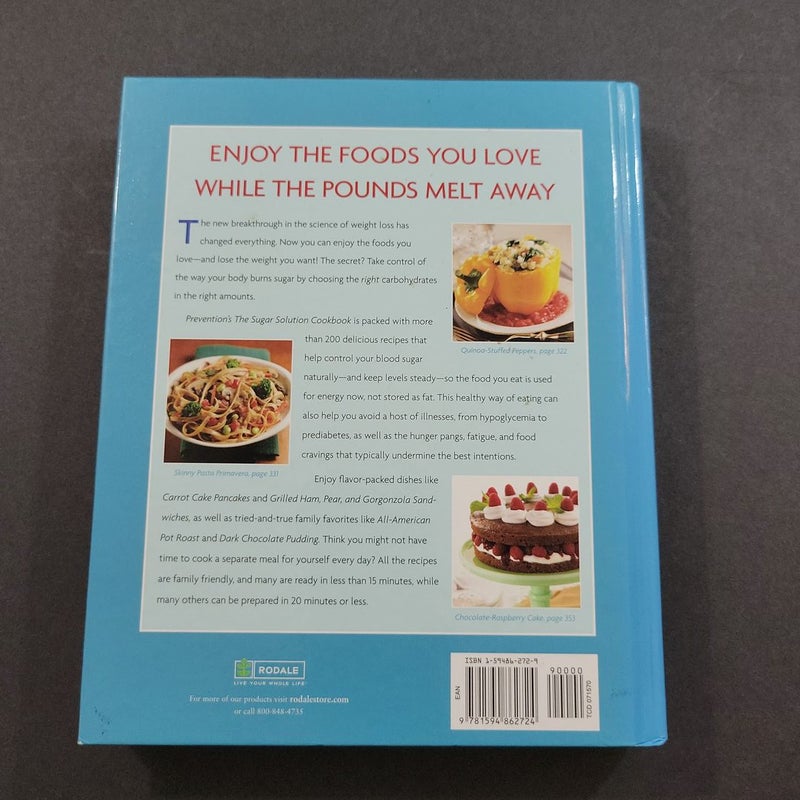 Prevention's the Sugar Solution Cookbook