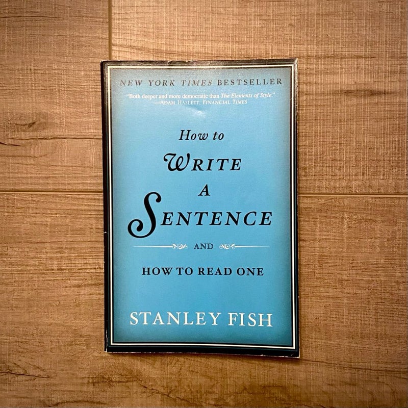 How to Write a Sentence