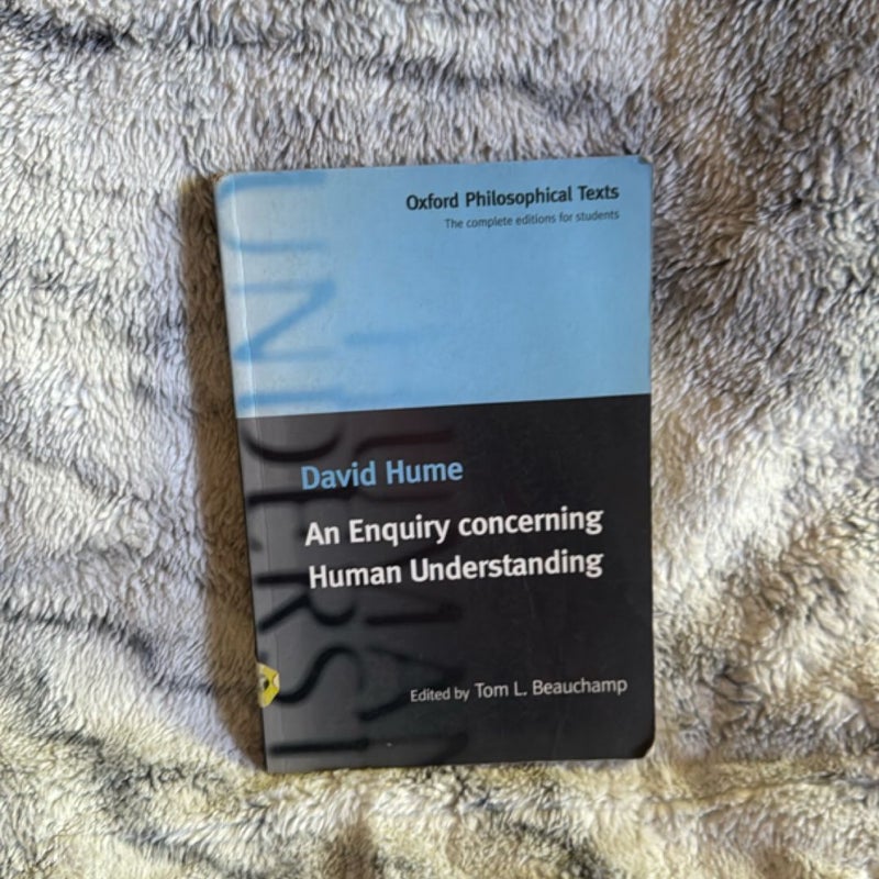 An Enquiry Concerning Human Understanding