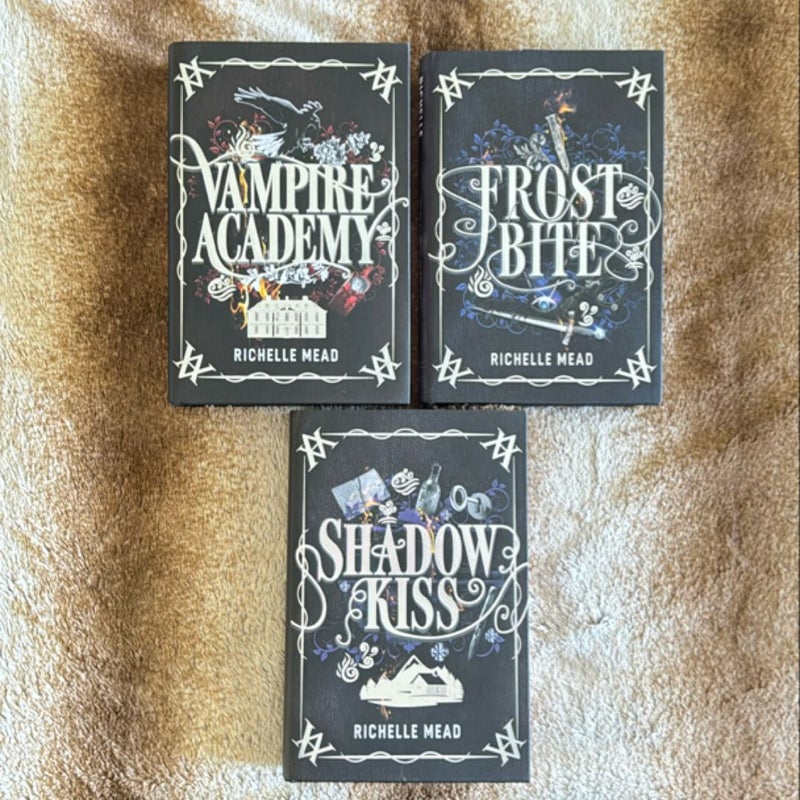 Vampire Academy, Frostbite and Shadow Kiss *Fairyloot Exclusive Editions* *Book One Is Hand Signed*