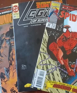 Thunderbolts , Legion of super-heros , Spiderman (new era)