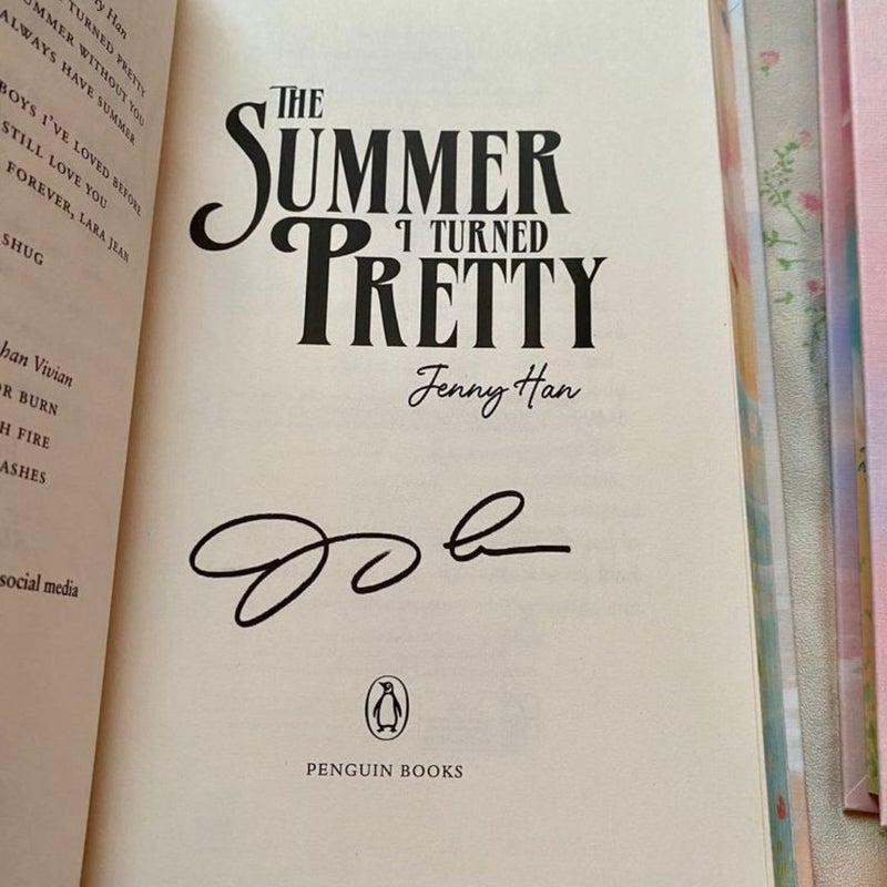 The Summer I Turned Pretty Signed Fairyloot Special Edition 