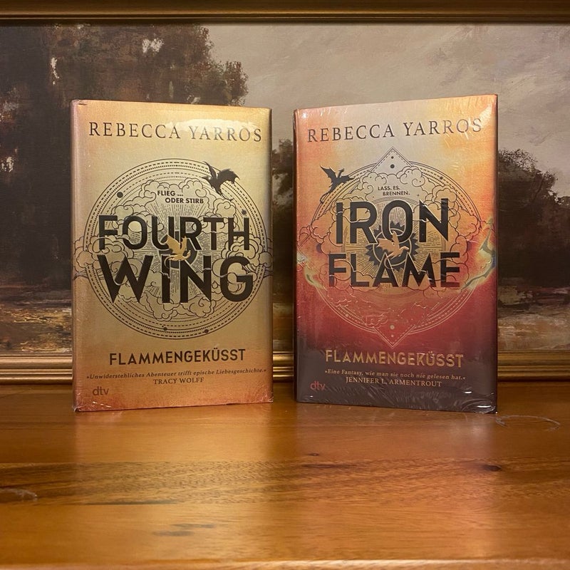 Fourth Wing & Iron Flame German Special Edition SPRAYED