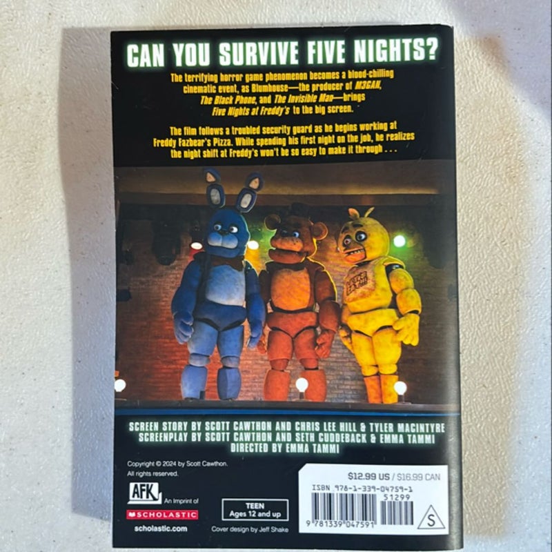 Five Nights at Freddy's: the Official Movie Novel