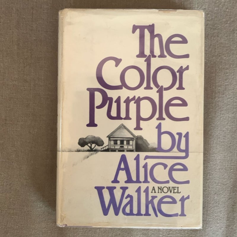 THE COLOR PURPLE- Early Hardcover!