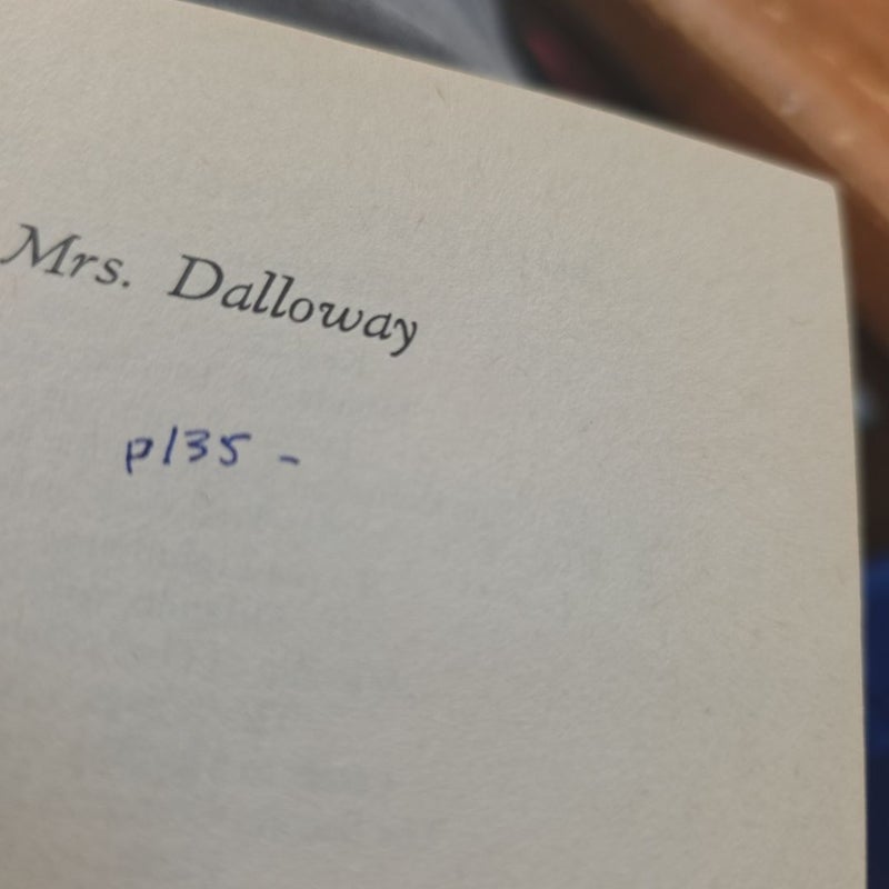VINTAGE 1953 Mrs. Dalloway by Virginia Woolf