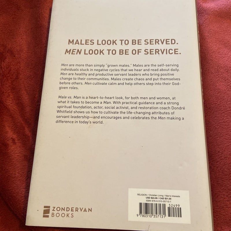 Male vs. Man
