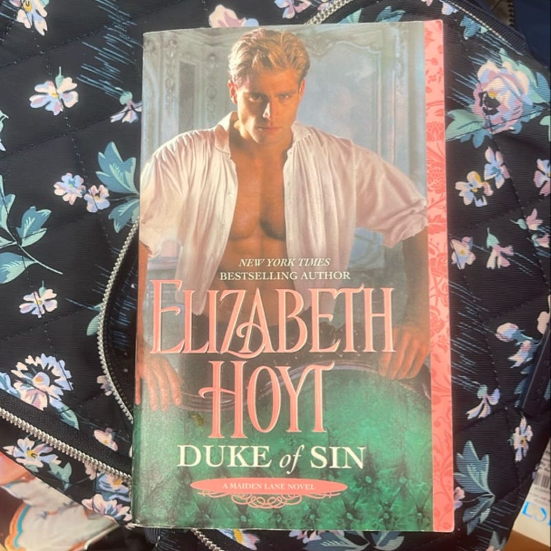 Duke of Sin, 1st Edition Stepback