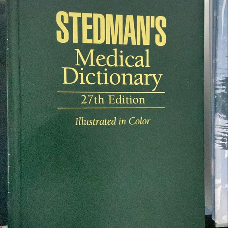 Stedman's Medical Dictionary