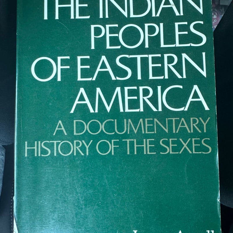 The Indian Peoples of Eastern America