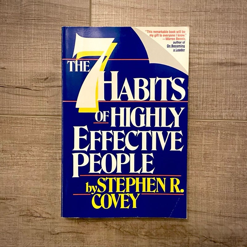 The Seven Habits of Highly Effective People